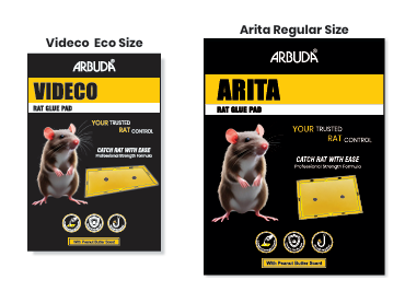 videco & arita rat glue pad