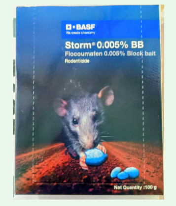 storm : rodenticide block bait